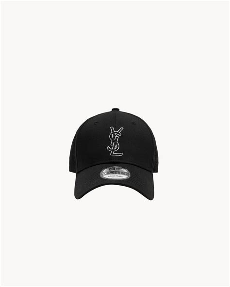 YVES SAINT LAURENT X NEW ERA YSL MONOGRAM CAP IN .